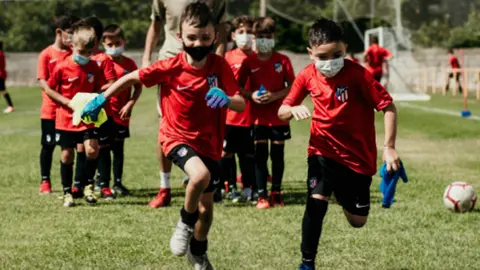 Campus f&uacute;tbol Atl&eacute;tico en Viana