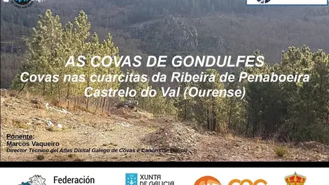 Cartel da charla de Castelo do Val.