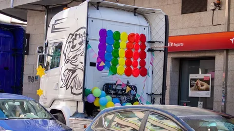 En la semana del Orgullo Gay, no falt&oacute; la solidaridad del transporte local con el colectivo. | FOTO: Jainer Barros