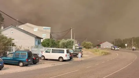 Preocupa a situaci&oacute;n no barrio da Cruz Vermella pola proximidade das lapas. | FOTO: Xos&eacute; Lois Colmenero.