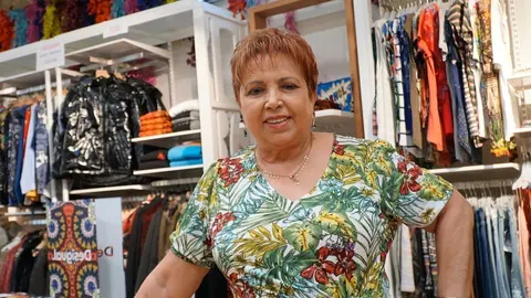 Remedios Vaz, dona de Modas Rosy. | FOTO: Iv&aacute;n Iglesias.