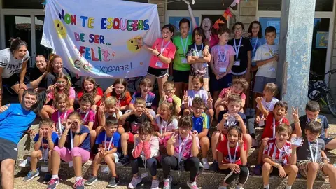 O campamento de ver&aacute;n de Viana rematou despois de tres semanas cheas de actividades,