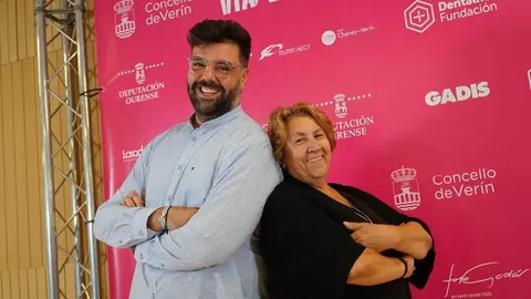 Diego Lourenzo y Emilia Somoza posaron en el photocall del FIC. | FOTO: Iv&aacute;n Iglesias.