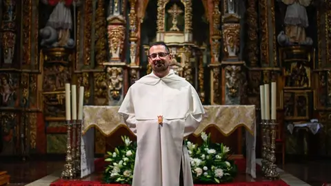 Jordi Montes se ordenar&aacute; como fraile de la Orden Mercedaria en Ver&iacute;n. | FOTO: Noelia Caseiro.