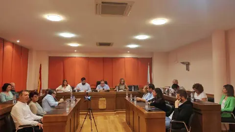 Sesi&oacute;n plenaria desta ma&ntilde;&aacute; no Concello de Ver&iacute;n.