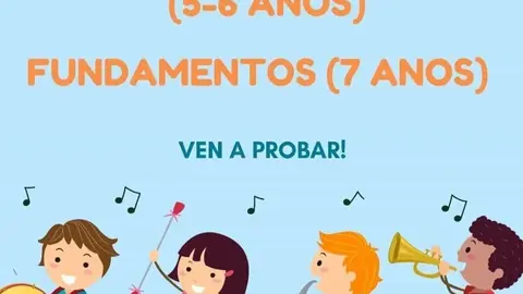 O CMUS oferta dous cursos para cativos de cinco a sete anos.