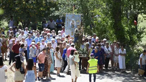 El Santuario de la Tuiza, en Lubi&aacute;n, recuper&oacute; su primer gran festejo despu&eacute;s de la pandemia en agosto. | FOTO: Iv&aacute;n Iglesias.