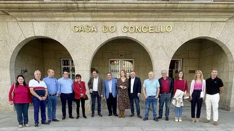 Socialistas da comarca d&eacute;ronse cita ante o Concello de Ver&iacute;n para recibir a Valent&iacute;n Gonz&aacute;lez Formoso, secretario xeral do PSdeG.