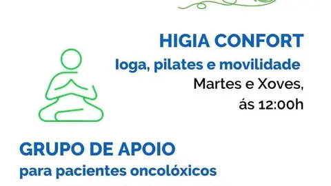 Cartel informativo sobre as actividades de AECC en Ver&iacute;n.