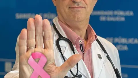 Jes&uacute;s Garc&iacute;a Mata, xefe do servizo de Oncolox&iacute;a do CHUO.