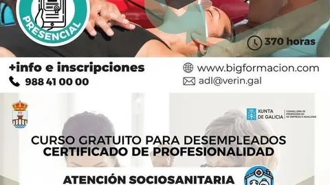 Cursos que ofrece o Concello de Ver&iacute;n para desempregados.