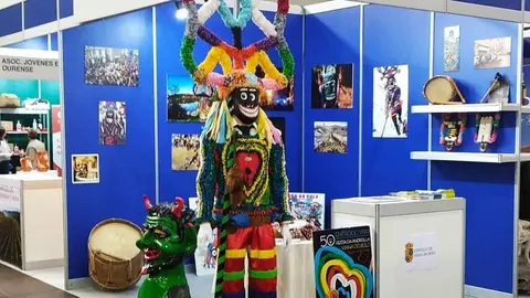 Expositor do Concello de Viana do Bolo en Xantar.