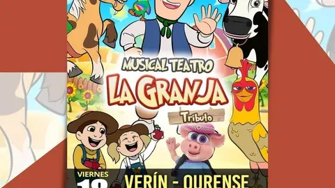 Cartel da actividade infantil no Auditorio de Ver&iacute;n.