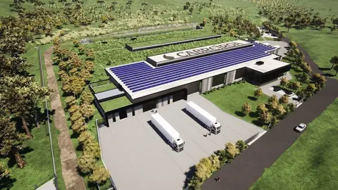 Proyecto de la futura nueva planta de Cabreiro&aacute; en Ver&iacute;n.