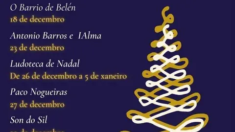 Programaci&oacute;n de Nadal en Viana.