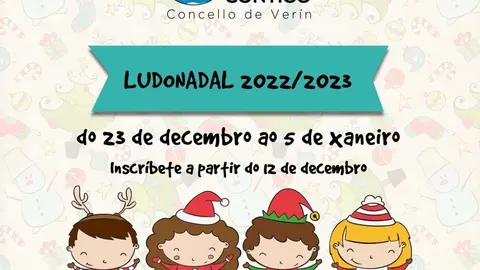 As inscrici&oacute;ns &aacute;brense o vindeiro luns 12 de decembro.