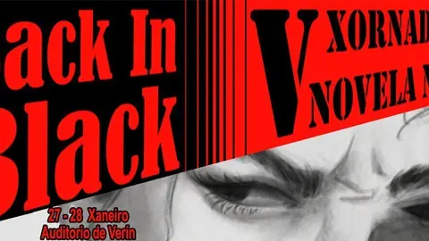 cartaz V Xornadas Novela Negra