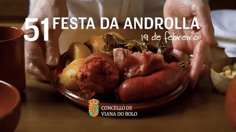 Fragmento do v&iacute;deo promocional da Festa da Androlla de Viana, que ter&aacute; lugar o 19 de febreiro.