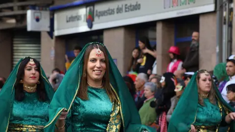 El desfile de este 2023 fue m&aacute;s r&aacute;pido de lo habitual. | FOTO: Anabel G. Sim&oacute;n.