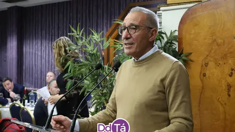Daniel Caneiro, en el acto de presentaci&oacute;n de las candidaturas del PSdeG en la comarca. | FOTO: Anabel Garc&iacute;a Sim&oacute;n.