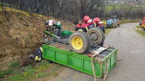 El accidente se produjo pasadas las 16:15 horas en Rubi&oacute;s.