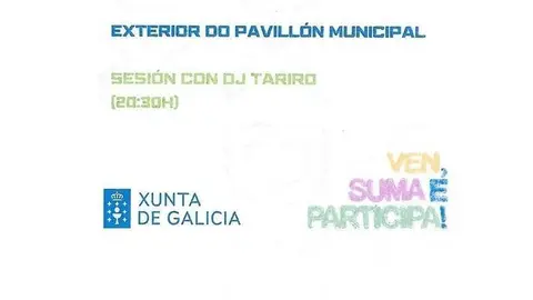 Cartel promocional do D&iacute;a da Xuventude en Viana.