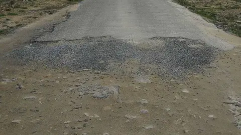 El adjudicatario inicial de la obra la abandon&oacute; en estas condiciones. | FOTO: Cedida.