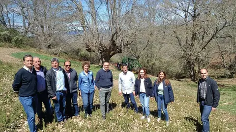 Visita do conselleiro de Medio Rural, Jos&eacute; Gonz&aacute;lez, a Ri&oacute;s.