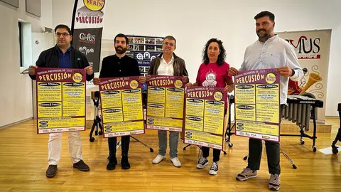 Miguel &Aacute;ngel, Pablo, Carmen y Diego en la presentaci&oacute;n del Vibra Ver&iacute;n. | FOTO: Anabel G. Sim&oacute;n.
