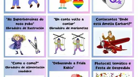 Cartel dos obradoiros programados polo CIM de Viana para a cativada neste ver&aacute;n.