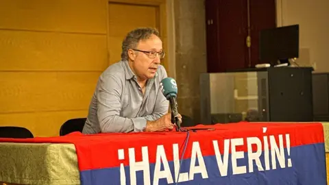 Juan Carlos Francisco seguir&aacute; un a&ntilde;o m&aacute;s como m&aacute;ximo responsable del Ver&iacute;n C. F. | FOTO: Anabel Garc&iacute;a Sim&oacute;n.