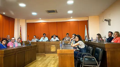 Pleno extraordinario do Concello de Ver&iacute;n, este venres 23 de xu&ntilde;o de 2023. | FOTO: Anabel Garc&iacute;a Sim&oacute;n.