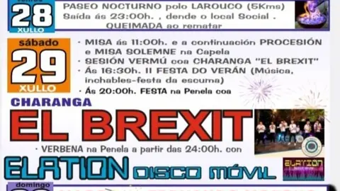 Festas Santa MArta, Lucenza 2023