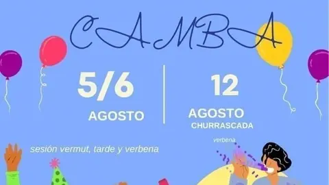5 agosto, festas en Camba