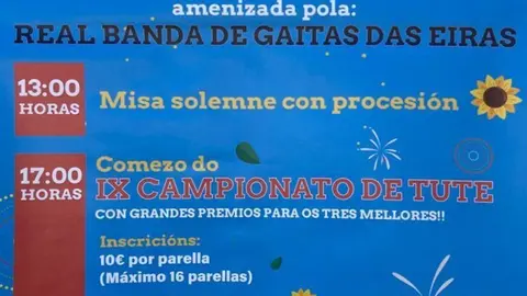 5 agosto, festas As eiras