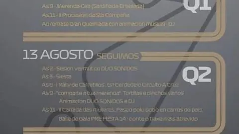 12 agosto festas cerdedelo