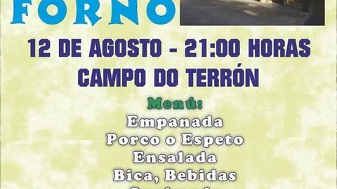 12 agosto, castrelo festa forno