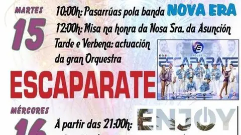 14 agosto, festas castrelo