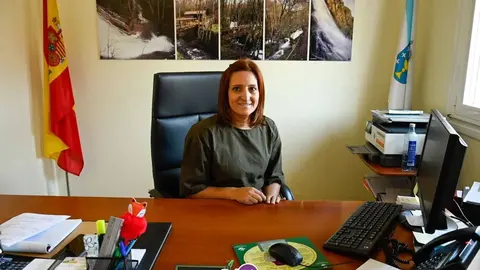 Eva Mar&iacute;a P&eacute;rez Gamote, alcaldesa de Vilardev&oacute;s.