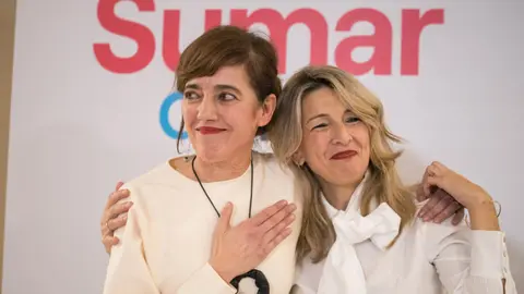 Marta Lois e Yolanda D&iacute;az Sumar Galicia