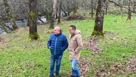 Jos&eacute; Ram&oacute;n Barreal y Jos&eacute; Gonz&aacute;lez - visita Laza Plan Estrat&eacute;xico Casti&ntilde;eiros 202401