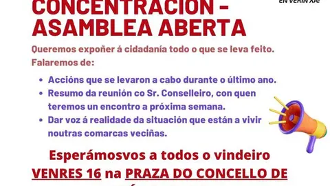 La convocatoria se hizo p&uacute;blica a trav&eacute;s de la redes sociales de los tres colectivos.
