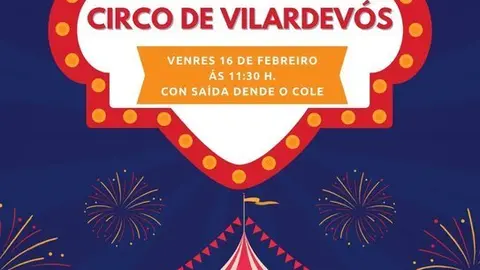 Entroido 2024 Vilardev&oacute;s desfile infantil circo