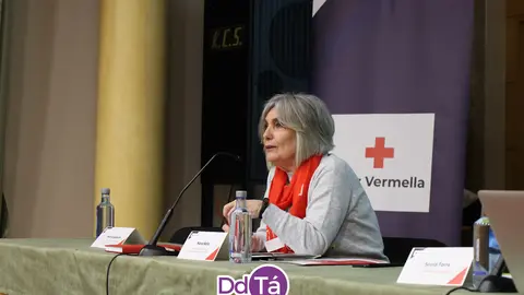 Nora Sola, presidenta comarcal de Cruz Roja en Monterrei