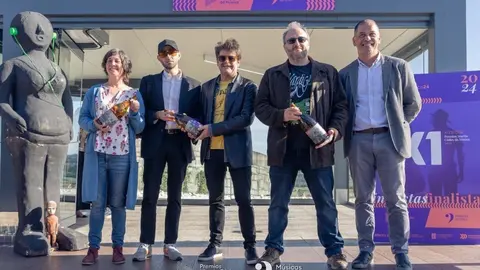 Premios mart&iacute;n c&oacute;dax da m&uacute;sica 2024, finalistas salas concertos, arca da noe, mardi grass, a pousada da galiza imaxinaria