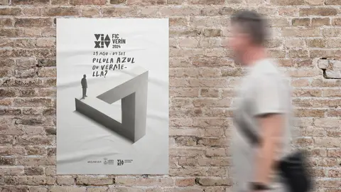 El cartel anunciador de la edici&oacute;n 2024 del FIC es obra de Patricia Portela.