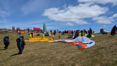 202408 Campeonato de espa&ntilde;a de parapente, adestramentos. FOTO_Land For