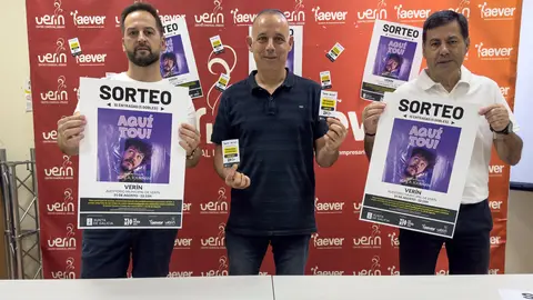 Presentaci&oacute;n del sorteo organizado por Aever y el FIC V&iacute;a XIV.