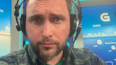 Rub&eacute;n Ri&oacute;s ten colaborado en varios programas da radio auton&oacute;mica.