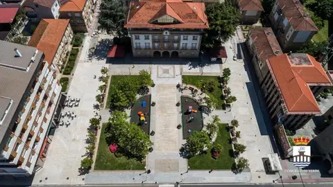 Vista a&eacute;rea del Concello de Ver&iacute;n | FOTO: Concello de Ver&iacute;n.